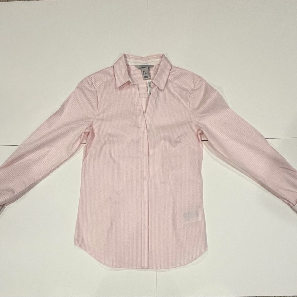 H&M Light Pink Striped Jacket